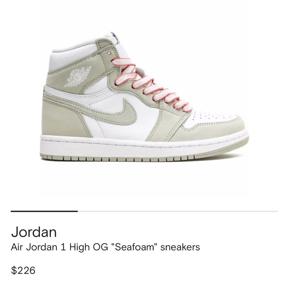 Air Jordan 1 High OG Seafoam sneakers